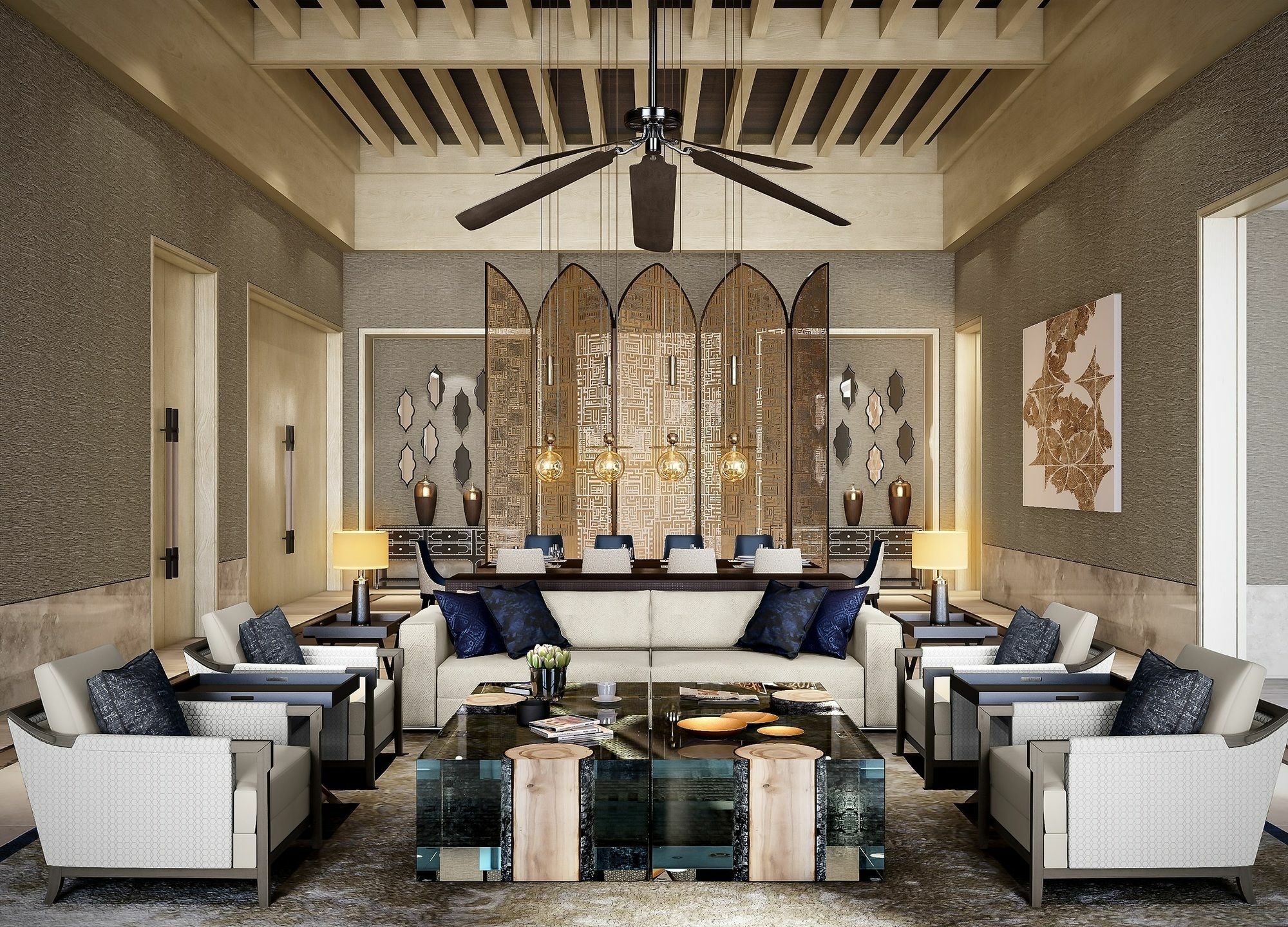 Saadiyat Rotana Resort And Villas Abu Dhabi Exterior photo The interior of the hotel